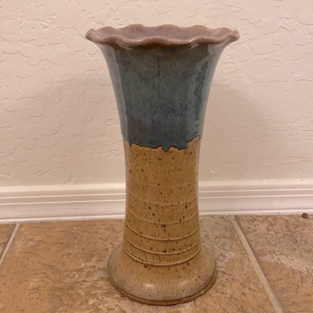 Hand made ceramic vase